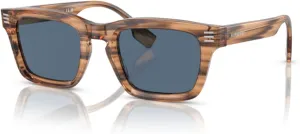 BURBERRY BE4403 Rectangle Sunglasses for Men   BUNDLE With Designer iWear Complimentary Eyewear Kit