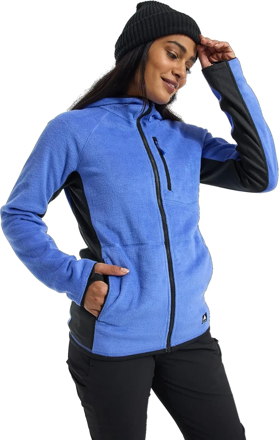 Burton Women's Stockrun Warmest Hooded Full-Zip Fleece