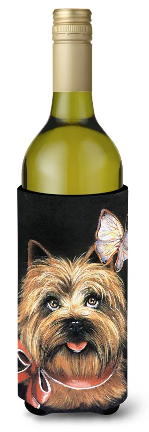 Cairn Terrier Butterfly Wine Bottle Hugger PPP3047LITERK