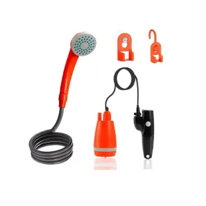 Camp Shower - 12V/USB Rechargeable | Portable Outdoor Shower
