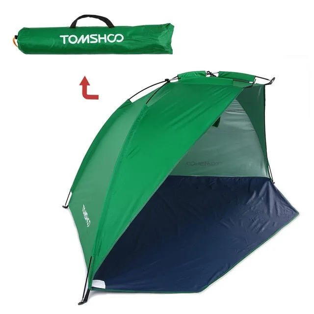 Camping Fishing Sun UV Picnic 2 Anti Outdoor Tent Persons Beach Tents for Park Single Tent Shelters Layer Super sale Awning Privacy-protected Shade TOMSHOO