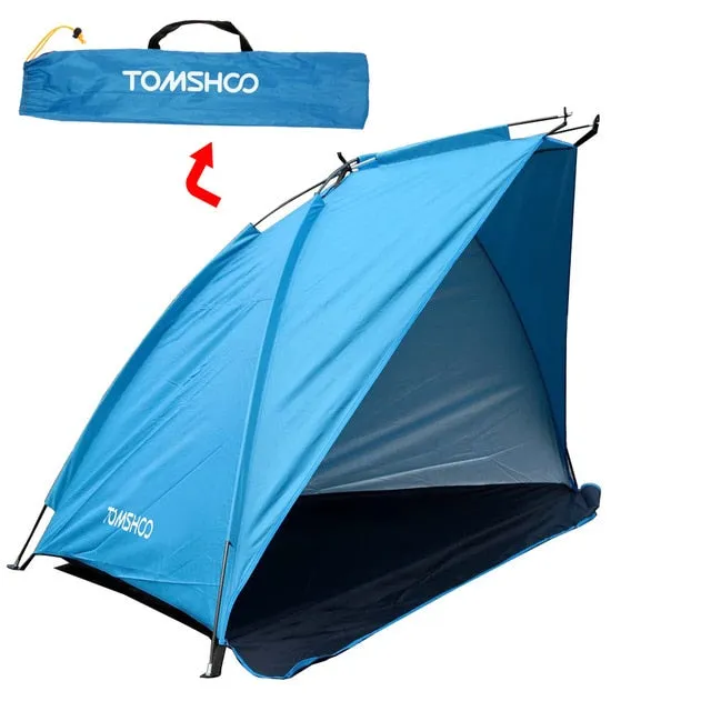Camping Fishing Sun UV Picnic 2 Anti Outdoor Tent Persons Beach Tents for Park Single Tent Shelters Layer Super sale Awning Privacy-protected Shade TOMSHOO