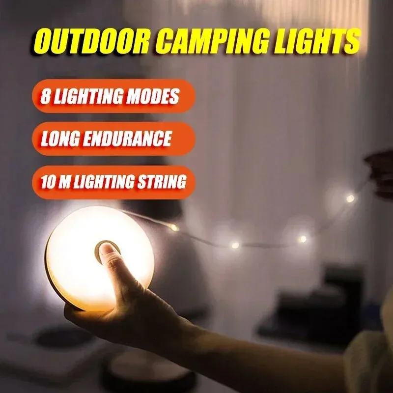 Camping Outdoor Tent Light 10meter Light String