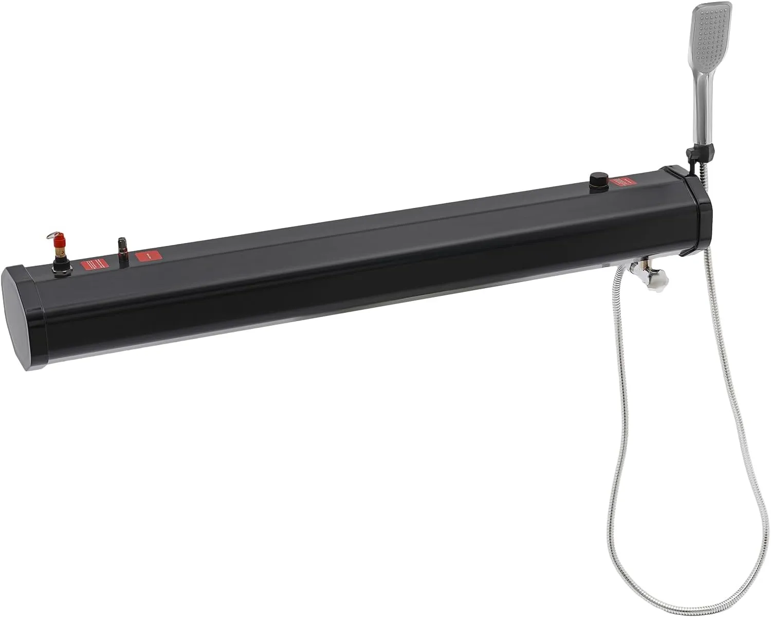 Camping Shower Portable Roof Rack Mount Road Shower with Water Pipe and Shower Head, for Sedans RVs Trucks Have All Matching Tools, Mounts to Roof Racks (18 L)