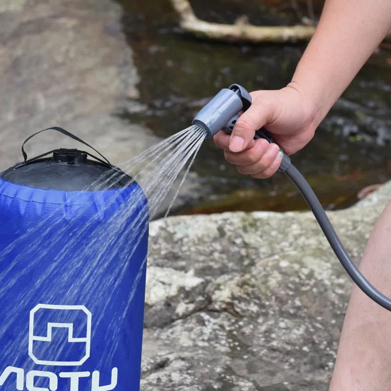 Camping Shower with Pressure Pump
