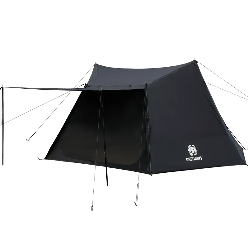 Camping Tent Black Tigris Series SOLO Backpacking Shelter for Bushcrafters & Survivalists
