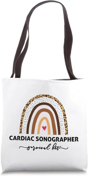 Cardiac Sonographer Survival Kit Tote Bag