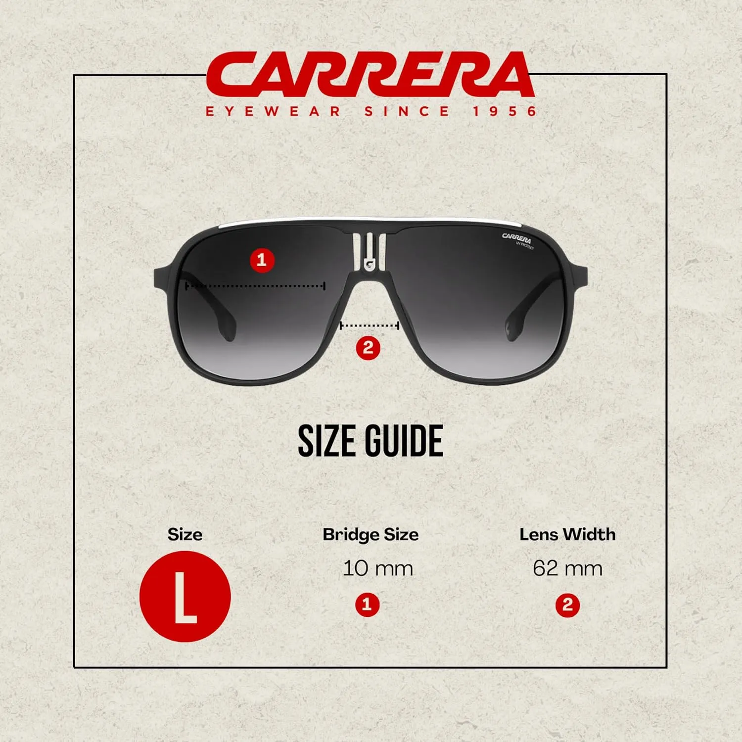 Carrera CA1007/s Sunglasses for Men   BUNDLE With Designer iWear Eyewear Kit