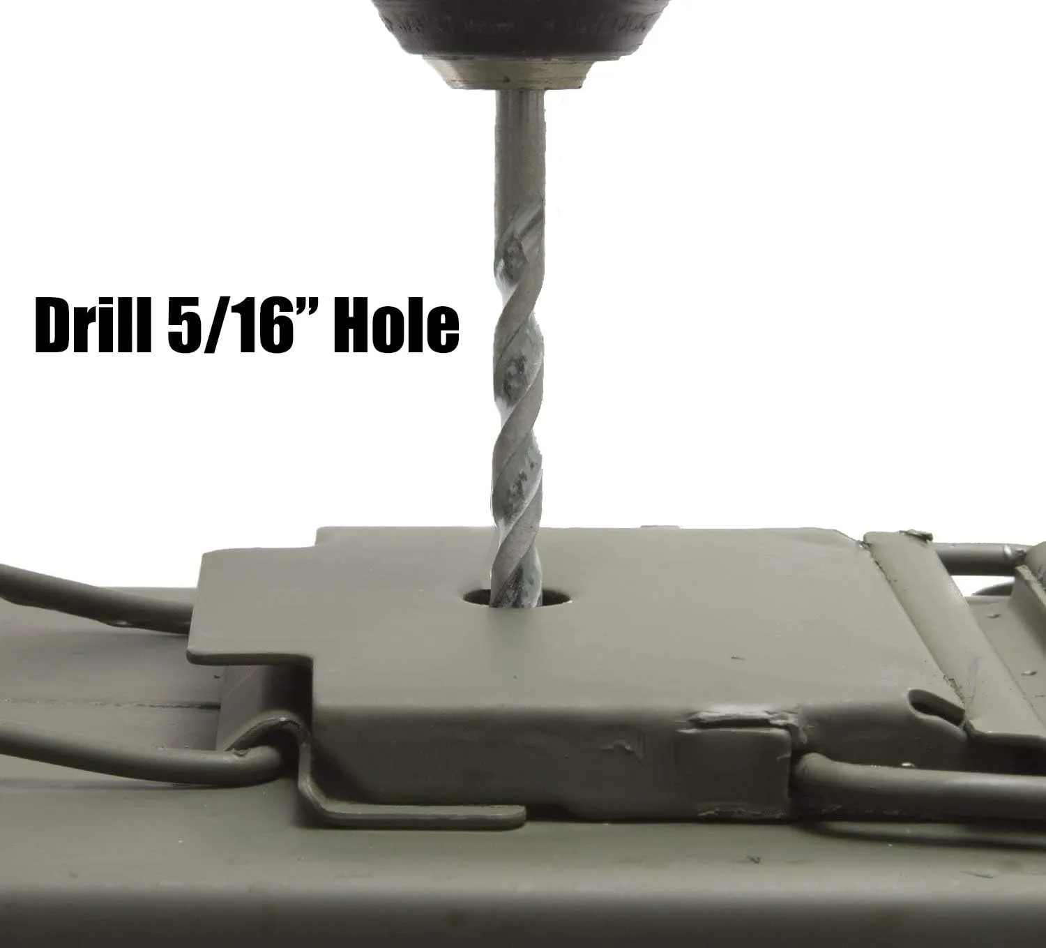 Case Club Locking Hardware Kit for Steel 50 Cal, Fat 50, 30 Cal, 20 mm, 40 mm Ammo Cans