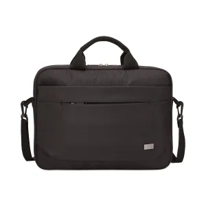Case Logic® Advantage Laptop Attache, Fits Devices Up to 15.6", Polyester, 16.1 x 2.8 x 13.8, Black