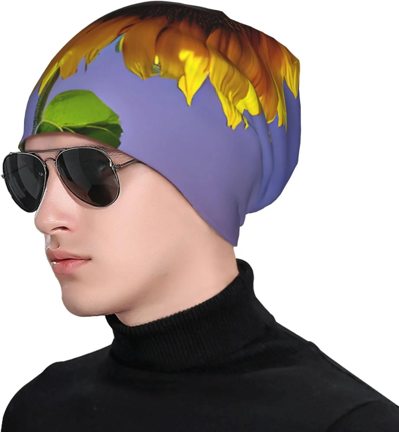 Christmas Village Adult Men's Knit Hat Beanie Winter Hatfor Men and WomenToboggan Cap for Cold Weather,Skate Cap