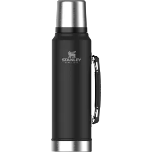 Classic Legendary Bottle | 1L - Matte Black Pebble