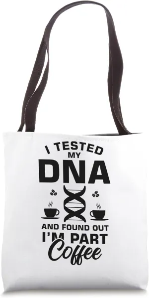 Coffee Dna Test Genetic Testing Crispr Microbiology Tote Bag