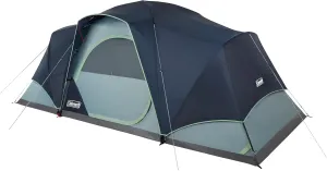 Coleman Skydome 8-Person Camping Tent XL, Blue Nights