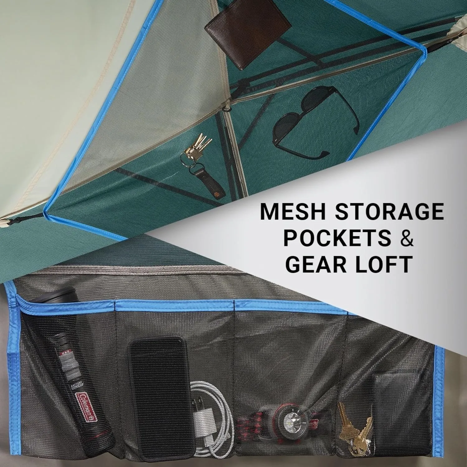 Coleman Skydome Tent with 5 Minute Setup, 6-Person Weatherproof Tent with Rainfly & Carry Bag, 20% More Headroom Than Traditional Canopies