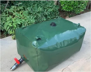 Collapsible Water Canister Collapsible Water Container, Water Storage Bag Transport Buckets With Tap And Drain Valve, For Pressure Resistant Water Tank Software Air