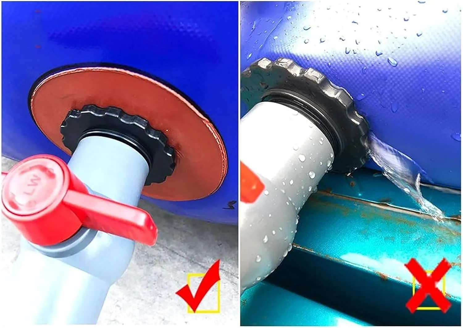Collapsible Water Canister Collapsible Water Container, Water Storage Bag Transport Buckets With Tap And Drain Valve, For Pressure Resistant Water Tank Software Air