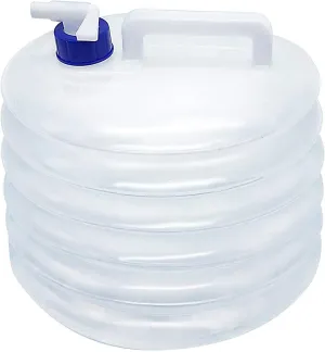 Collapsible Water Container, 5L 10L 15L Portable Folding Water Carrier with Tap, BPA Free Water Carrier Tanks - Water Storage for Camping, Hiking, Climbing, Outdoor, Fishing, Travel