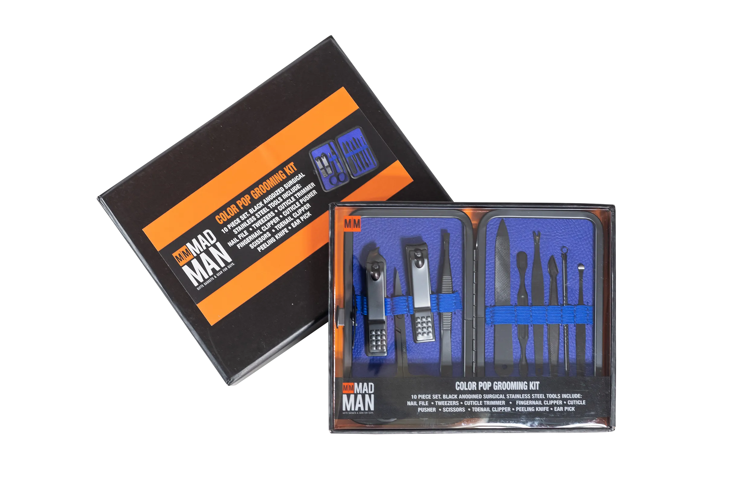Color Pop Grooming Kit: Blue