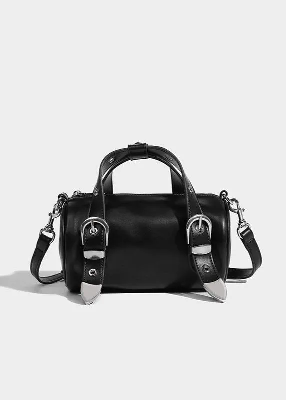 Compact Barrel Crossbody Bag