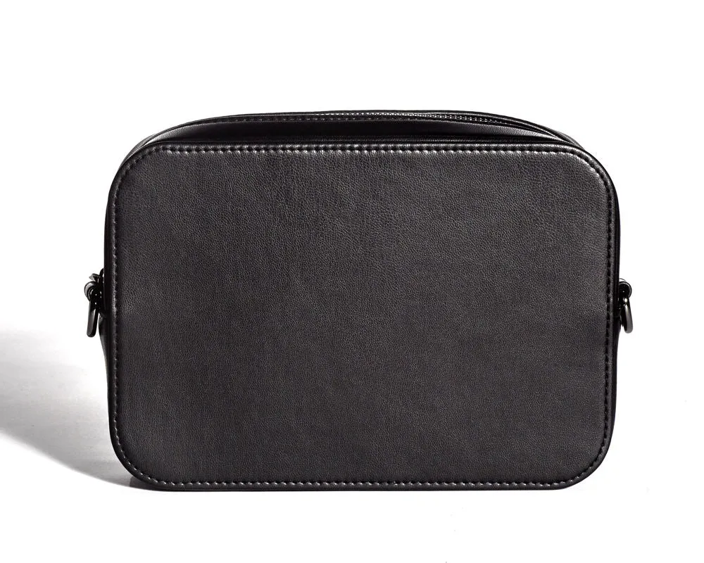 Compact Crossbody Bag - Black