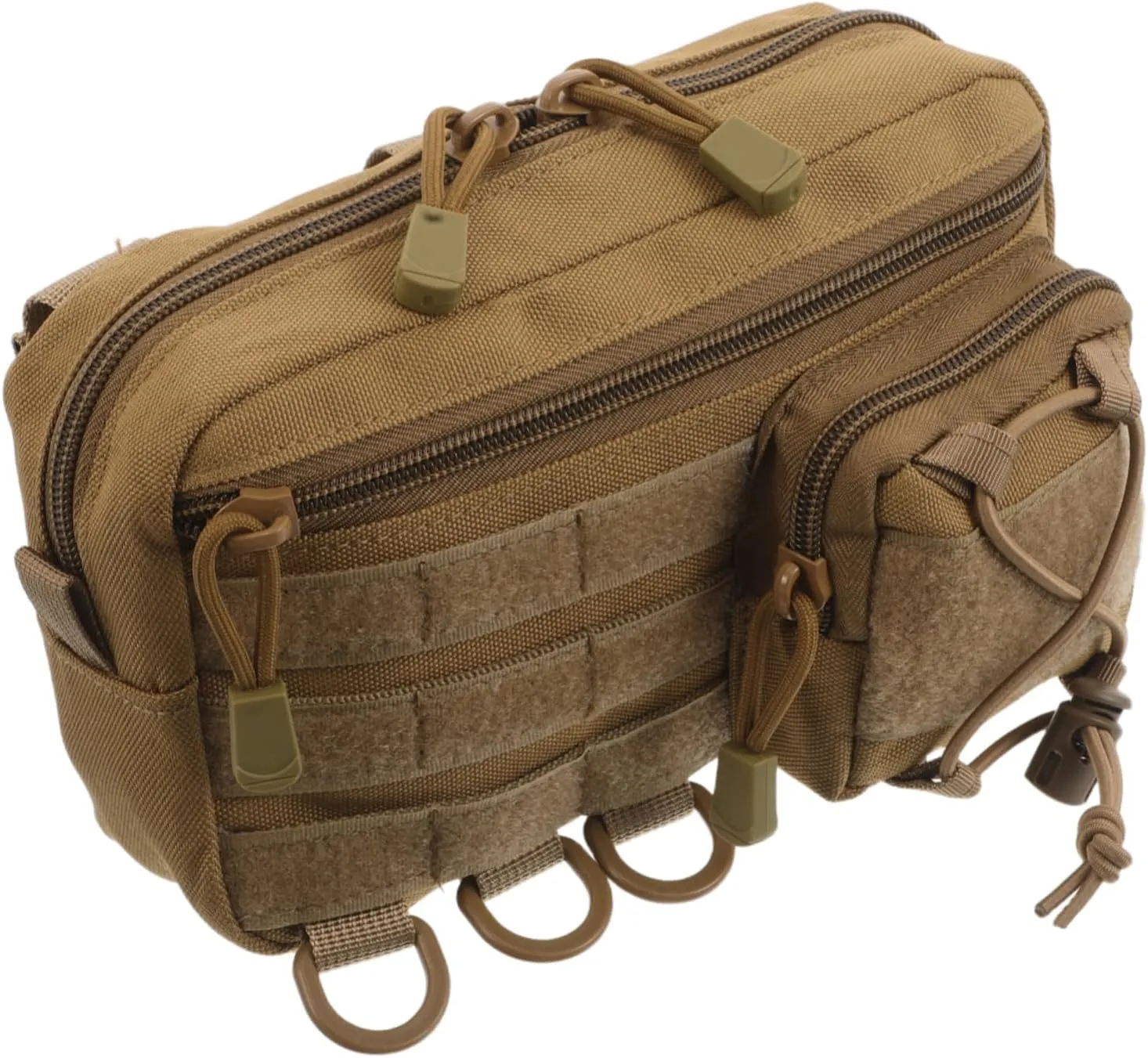 Compact Emergency Medicine Bag with Modular Storage Lightweight Fanny Pack for Hiking Camping Travel and Outdoor Survival Gear