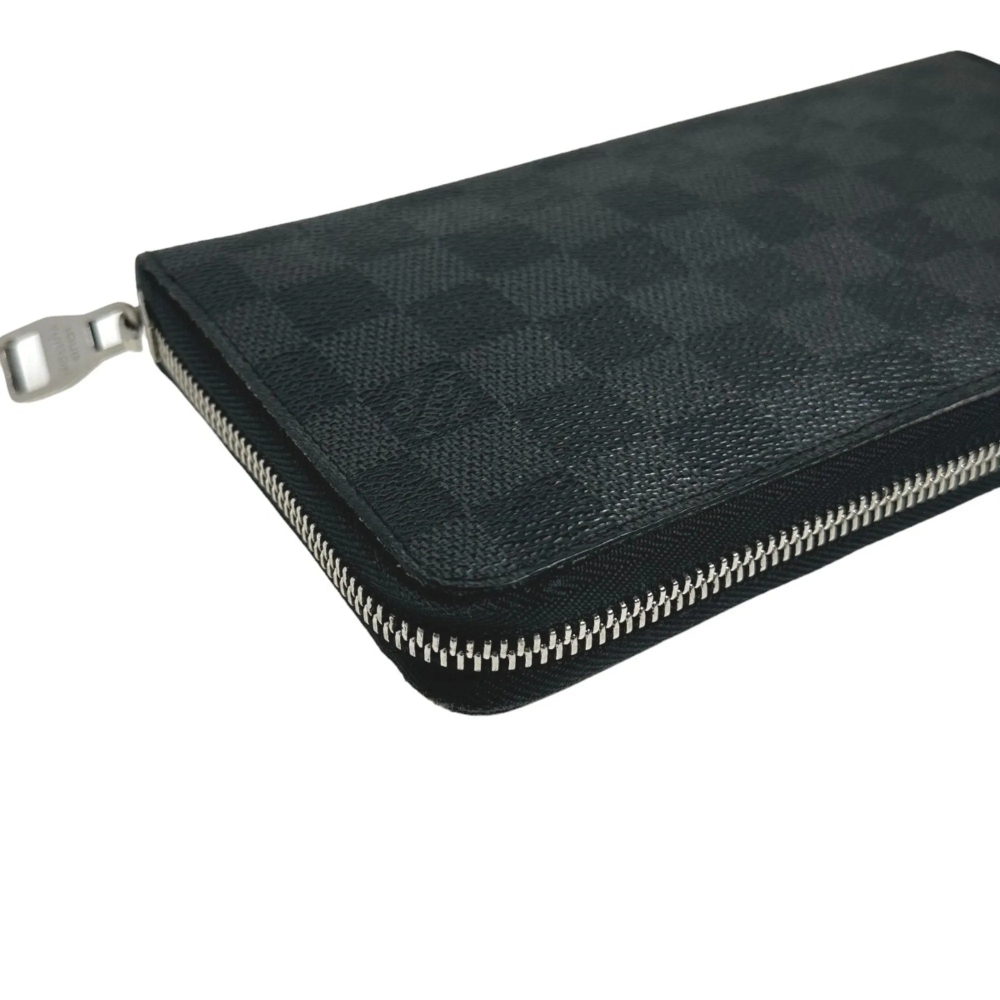 Compact Graphite Organizer Wallet