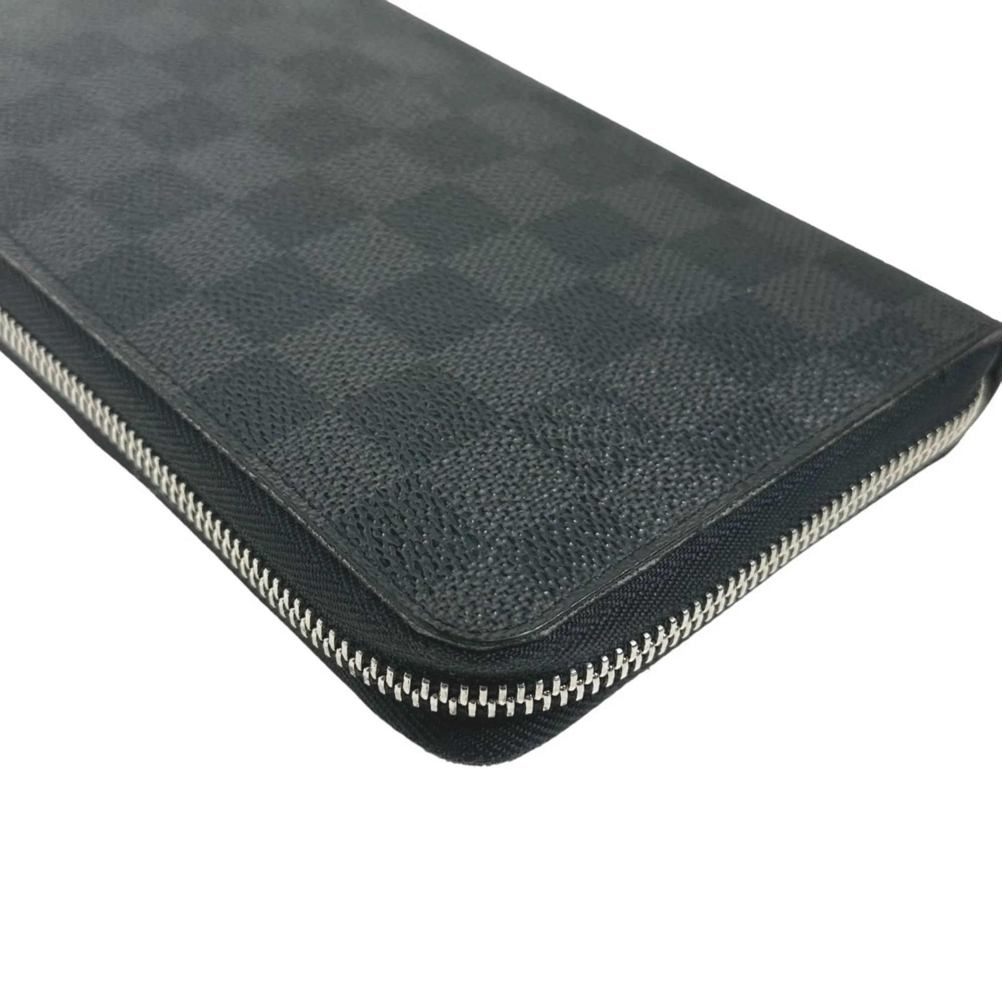 Compact Graphite Organizer Wallet