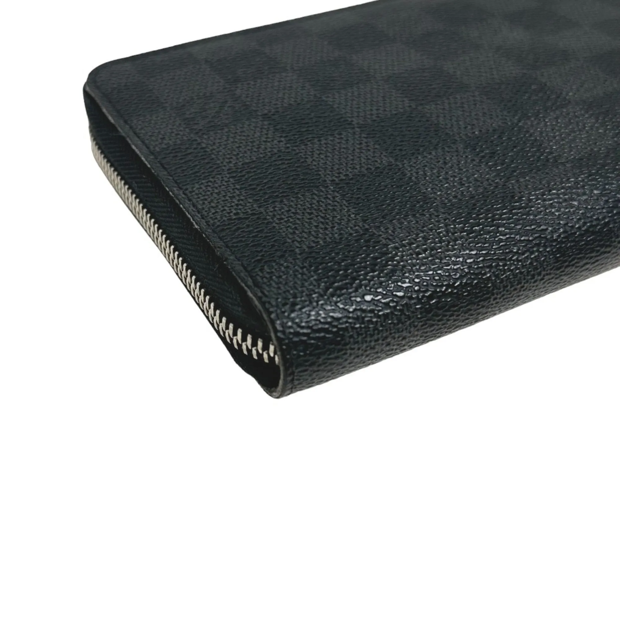 Compact Graphite Organizer Wallet