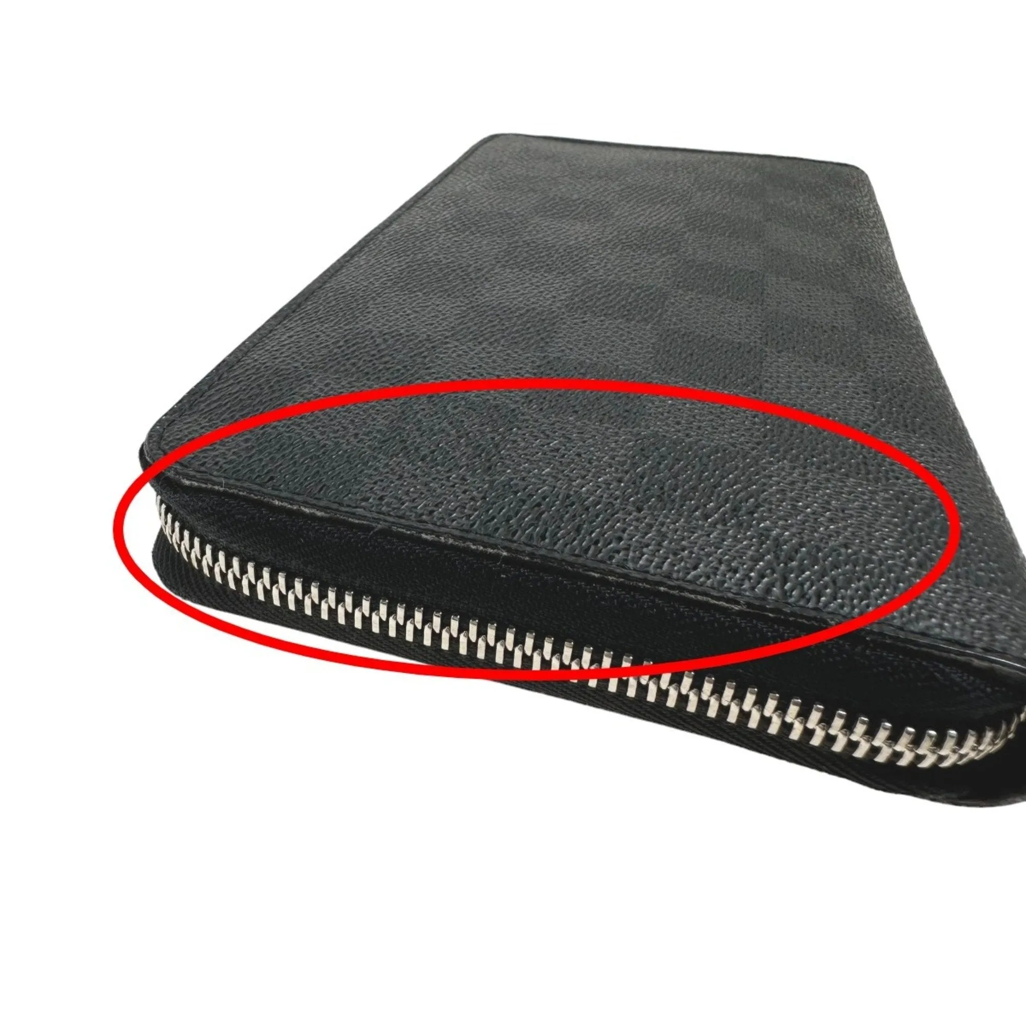 Compact Graphite Organizer Wallet