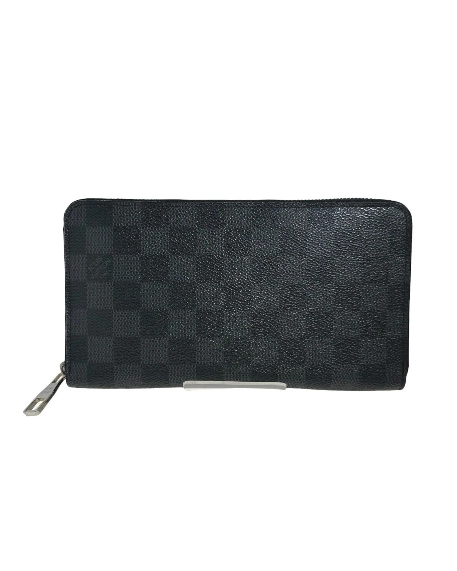 Compact Graphite Organizer Wallet