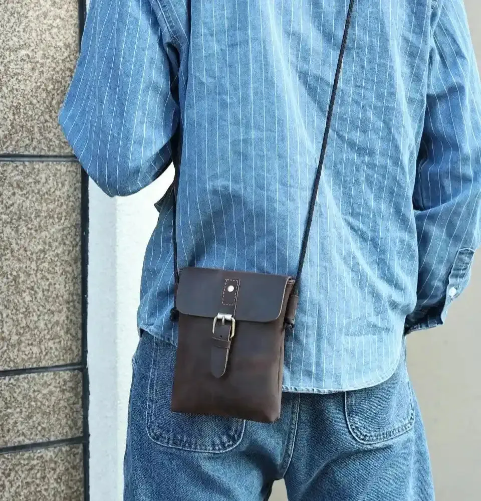 Compact Messenger Bag For Men