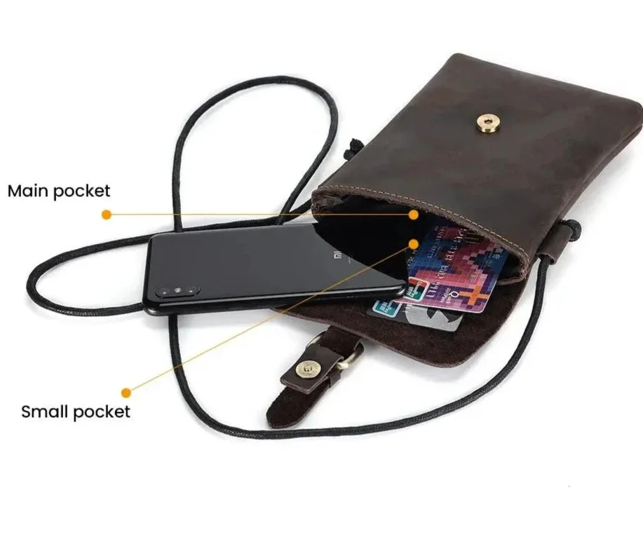 Compact Messenger Bag For Men