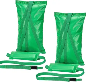 Compact Pool Float Anchor Bag, 2-in-1 Sand Anchor with Integrated Float Anchor Rope for Flotation Boards, Floating Rafts, Pool Toys and Inflatables