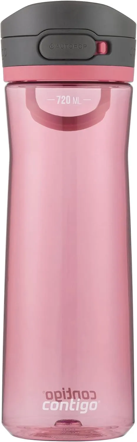 Contigo Jackson drinks bottle, large BPA-free water bottle, 100% leakproof and dishwasher safe, outdoor sports bottle, for cycling, jogging, hiking, work and school, 720 ml