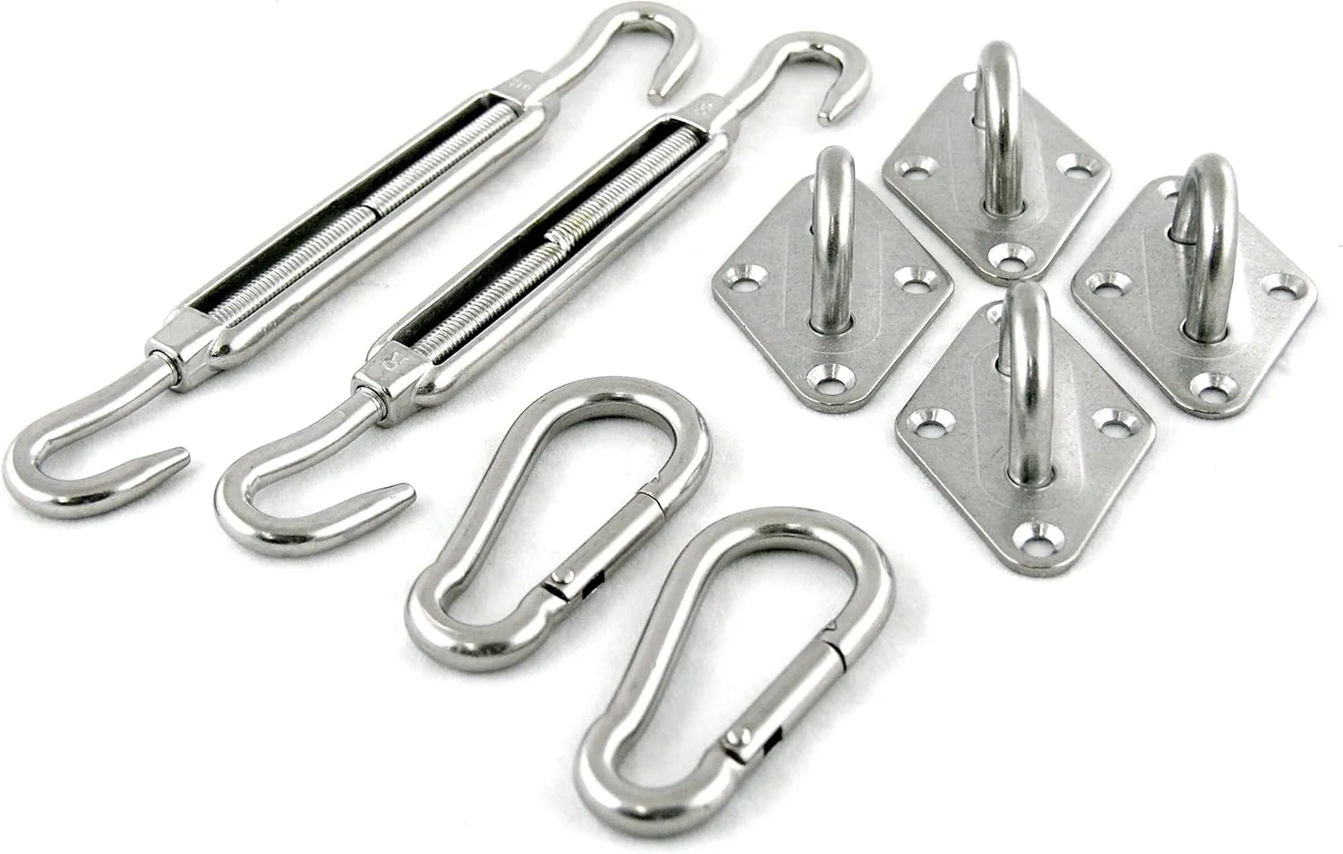 Coolaroo Square Shade Sail Stainless Steel Hardware Kit