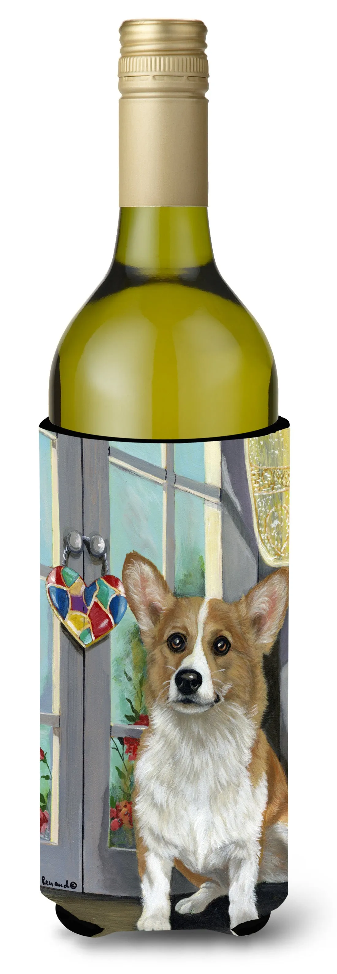 Corgi Suncatcher Wine Bottle Hugger PPP3076LITERK
