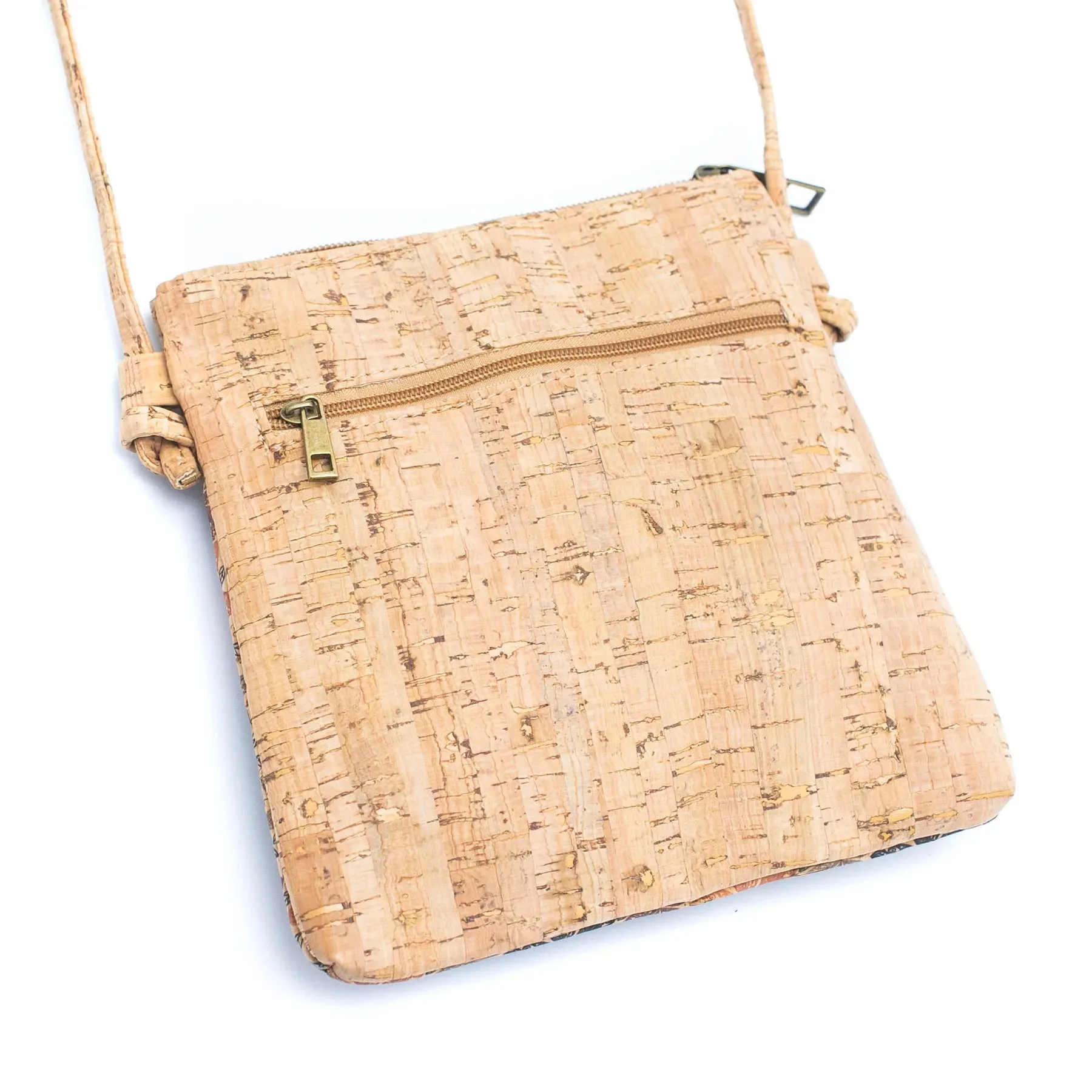 Cork Crossbody Messenger Criss Cross Compact