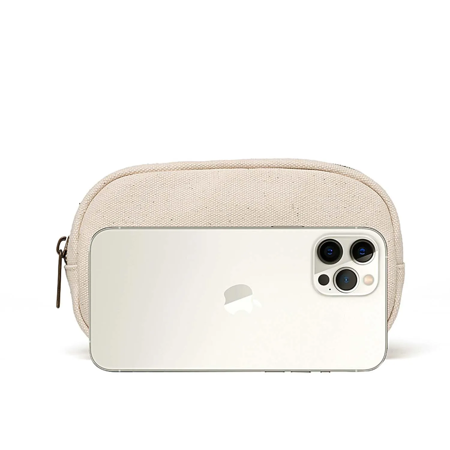 Cosmetic Bag Travel Makeup Pouch for Women Zip Up Makeup Bag Stylish and Compact