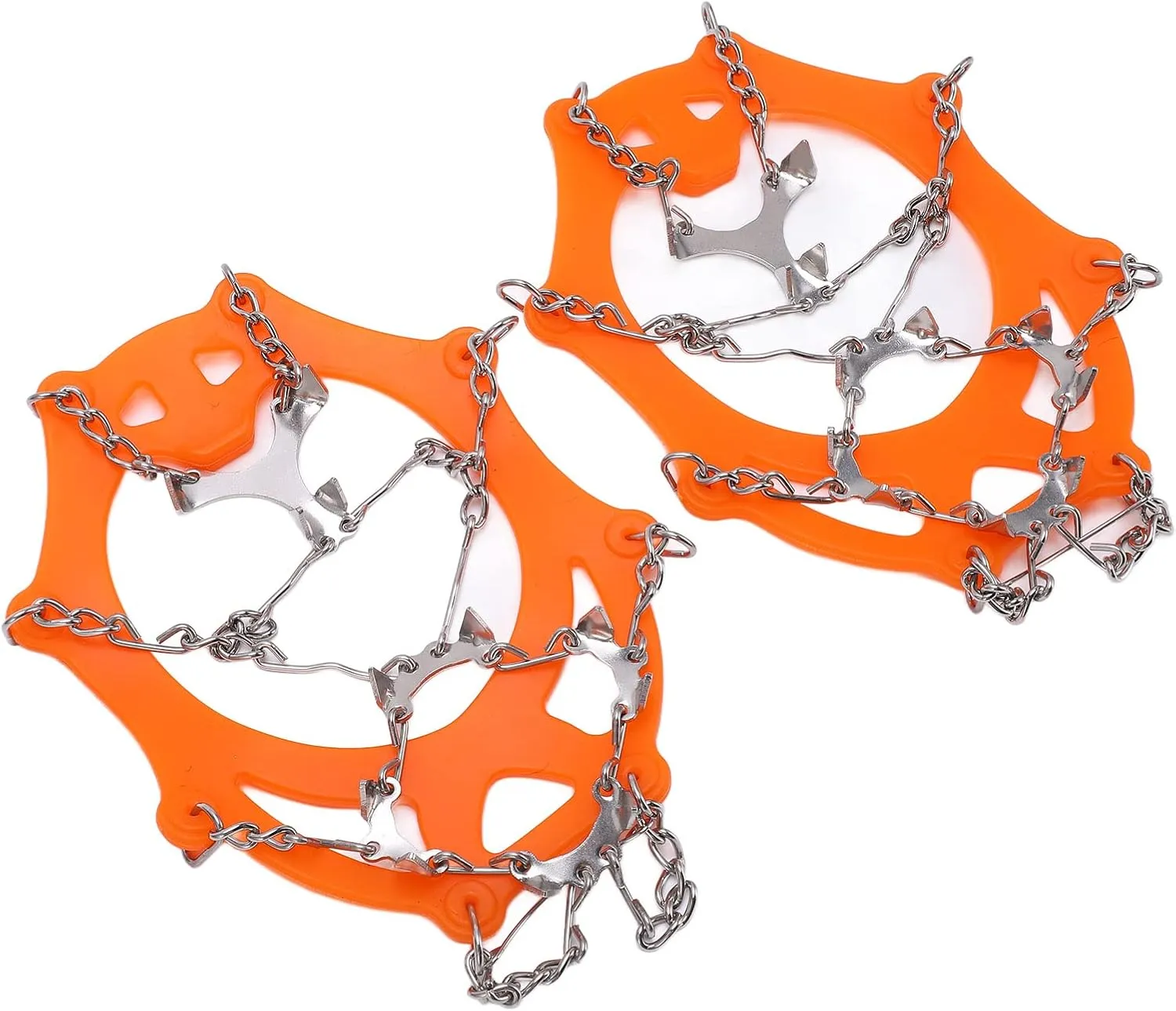 Crampons for Hiking, Hiking Spikes Micro Spikes with 2Pcs 12 Tooth for Mountaineering
