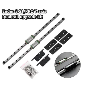 Creativity Upgrade Y axis Linear Rail Guide Kit MGN9H 315MM Length for Ender 3 S1/ Ender 3 S1 Pro 3D Printer