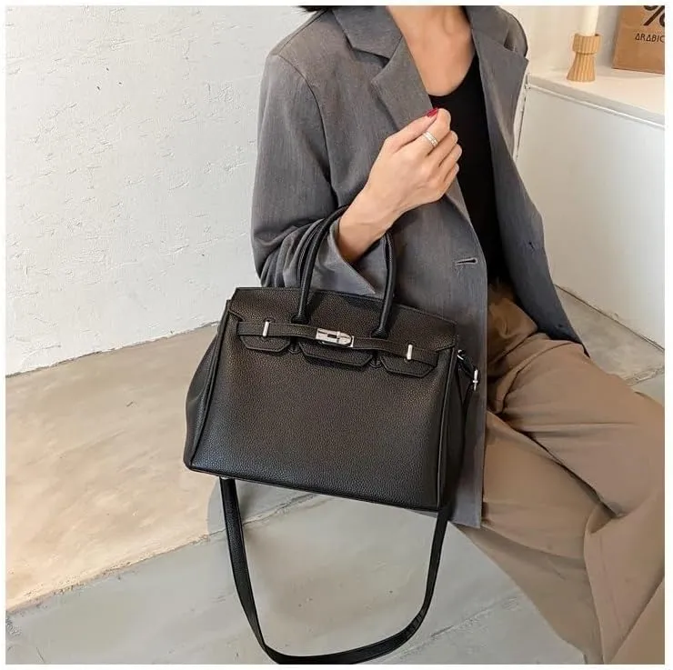 cross-body bag Shoulder Cowhide Lychee Pattern Bag