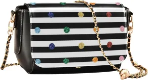 Crossbody Handbag PU Leather Shoulder Bag Sturdy Travel Pouch Compact Chic Bag for Women Everyday Use