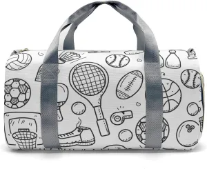 Custom Duffel Bag Sports Game Ball Compact and Convenient: Fitness Bags for the Modern Traveler