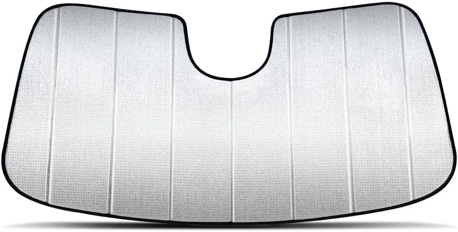 Custom Fit Windshield Foldable Sunshade for 2024 2025 GMC Acadia SUV, Compact Reflective Sun Shade Block UV Rays Visor Protector Folding Insulation Accessories (Made in USA)