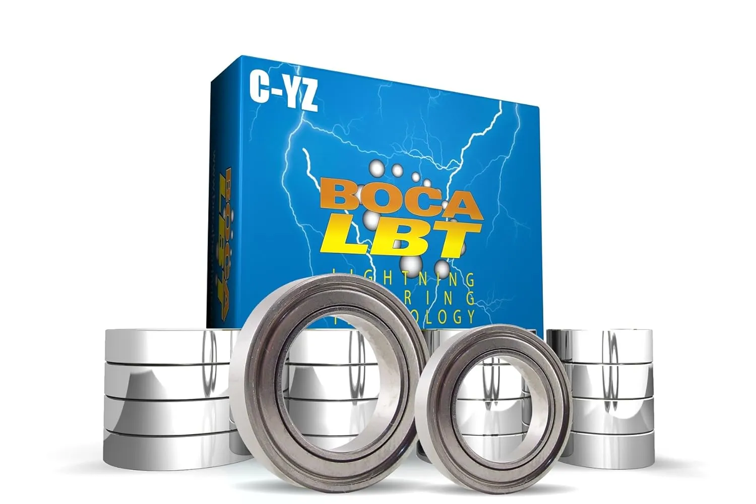 Custom Works Intimidator GBX Electric Ceramic Metal Shield Bearings 15B015CYZ0009307340