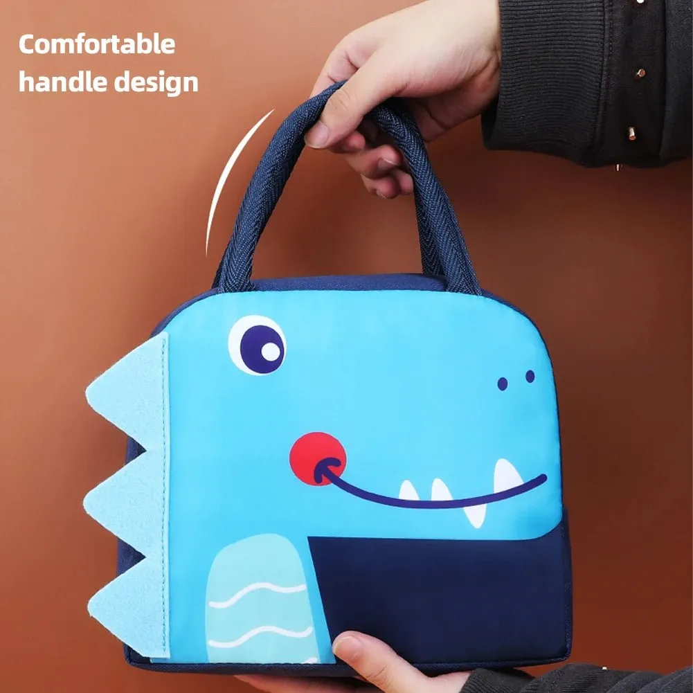 Cute Animal-Themed Insulated Lunch Bag