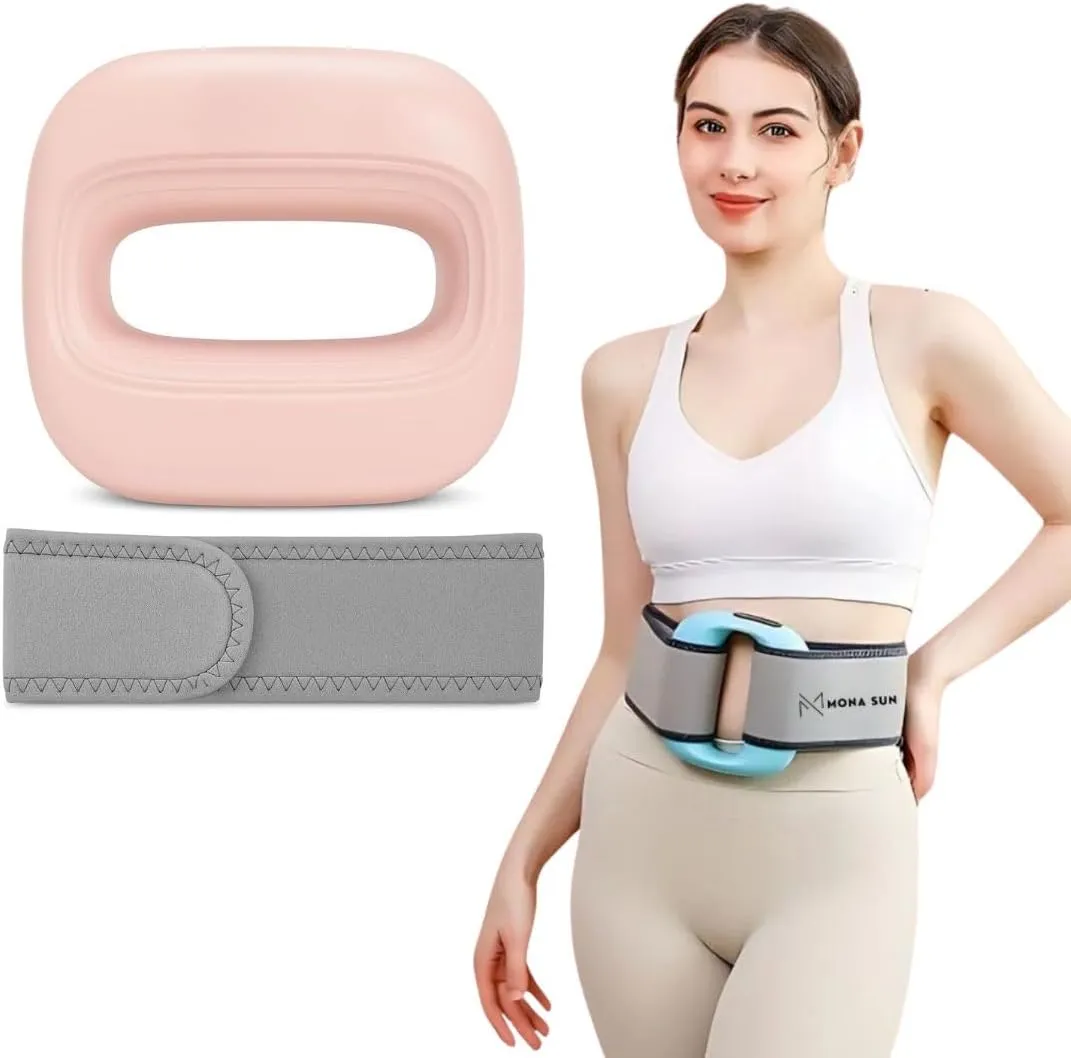 Deep Tissue Massage Gun Portable – Mini Massage Gun with Hands-Free Strap – Handheld Massager for Athletes, Travel, Full-Body Pain Relief – 5 Speed Levels and Quiet Percussion
