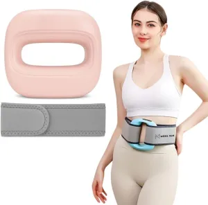 Deep Tissue Massage Gun Portable – Mini Massage Gun with Hands-Free Strap – Handheld Massager for Athletes, Travel, Full-Body Pain Relief – 5 Speed Levels and Quiet Percussion