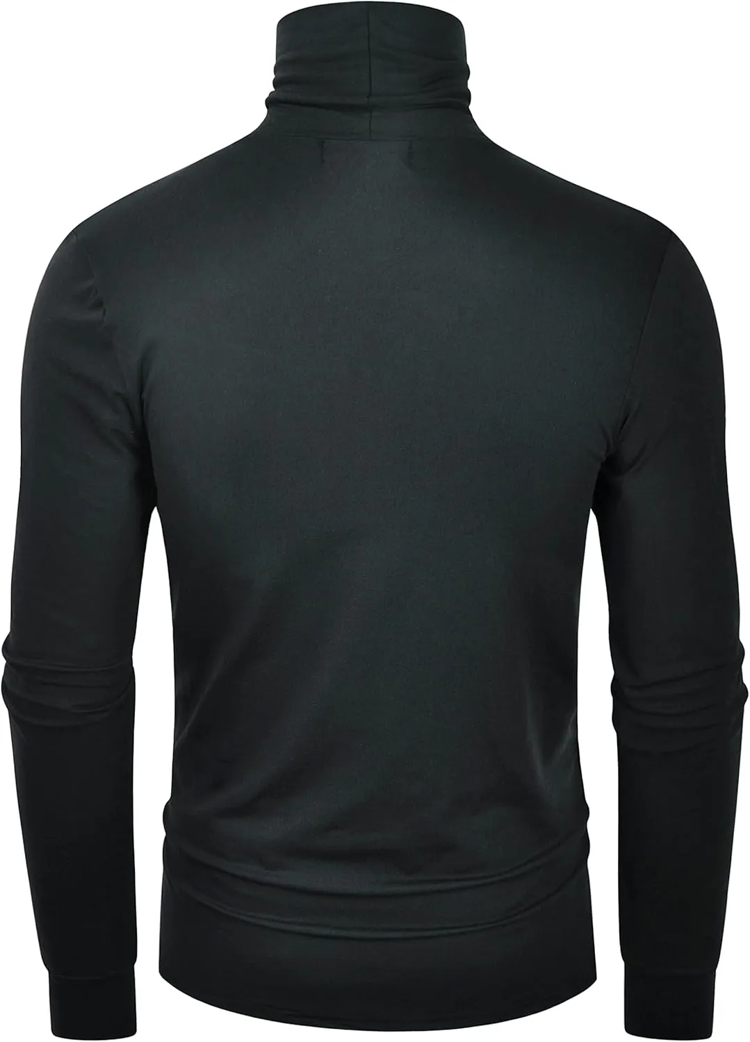Derminpro Men's Slim Fit Soft Turtleneck Long Sleeve Pullover Lightweight T-Shirt